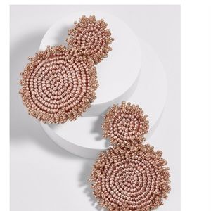 BaubleBar RIANNE DROP EARRINGS-ROSE GOLD